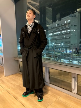 「アイテム（アナログ腕時計）」を使った、Kurimaniさん（メンズ・184cm）の秋コーディネート