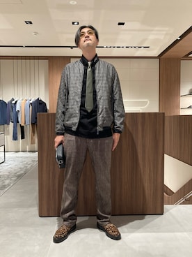 「アイテム（アナログ腕時計）」を使った、Kurimaniさん（メンズ・184cm）の秋コーディネート
