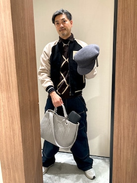 「アイテム（財布）」を使った、Kurimaniさん（メンズ・184cm）の秋コーディネート