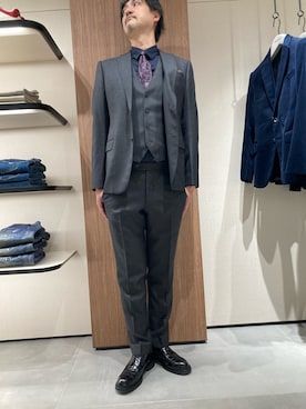 Kurimaniさん（メンズ・184cm）の秋コーディネート