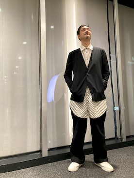 Kurimaniさん（メンズ・184cm）の秋コーディネート