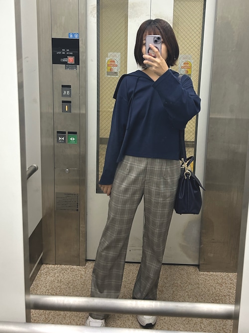 LILY BROWN（リリーブラウン）の「アタッチドプリーツスカート
