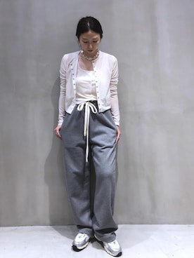 「アイテム（アクセサリー）」を使った、SHOKOさん（レディース・159cm・30代）の秋コーディネート