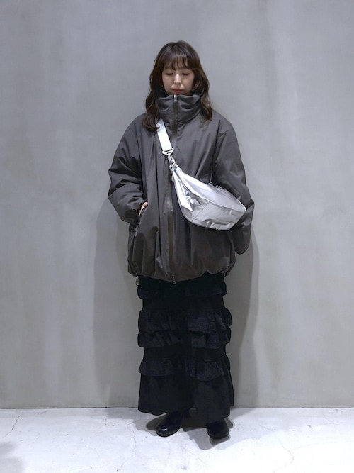 フリルニットスカート（スカート）｜ADAM ET ROPE'（アダムエロペ）の