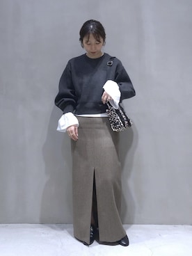 「イエベ春」｜SHOKOさん（レディース・159cm）の秋コーディネート