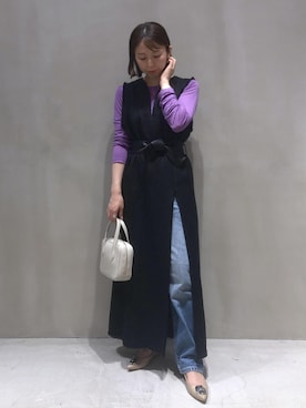 「アイテム（ワンピース/ドレス）」を使った、SHOKOさん（レディース・159cm・30代）の夏コーディネート