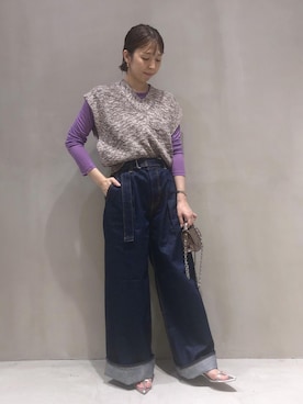 「Baserange」｜SHOKOさん（レディース・159cm）の夏コーディネート
