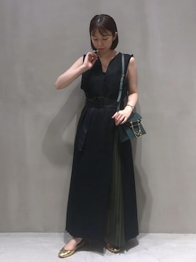 「アイテム（ワンピース/ドレス）」を使った、SHOKOさん（レディース・159cm・30代）の夏コーディネート
