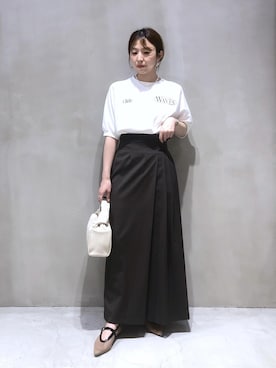 「アイテム（スウェット）」を使った、SHOKOさん（レディース・159cm・30代）の夏コーディネート