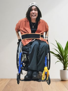 「アイテム（パンツ）」を使った、hiros176さん（メンズ・176cm・50代）の秋コーディネート