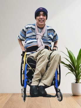 「schott（ショット）のアイテム」を使った、hiros176さん（メンズ・176cm）の春コーディネート