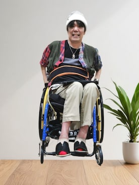 「ikka（イッカ）のアイテム」を使った、hiros176さん（メンズ・176cm）の冬コーディネート