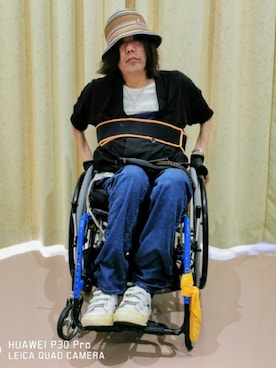 「アイテム（帽子）」を使った、hiros176さん（メンズ・176cm）の秋コーディネート