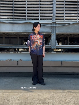 「tk.TAKEO KIKUCHI（ティーケータケオキクチ）のアイテム」を使った、yumaさん（メンズ・175cm）の夏コーディネート