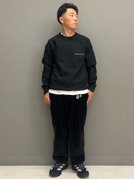 「ワッフル」｜NTさん（メンズ・166cm）の秋コーディネート