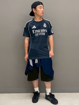 「スーパースター」｜NTさん（メンズ・166cm）の夏コーディネート