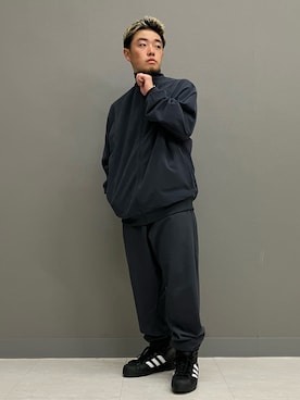 「バスケットボール」｜「アイテム（ジャケット/アウター）」を使った、NTさん（メンズ・166cm）の秋コーディネート