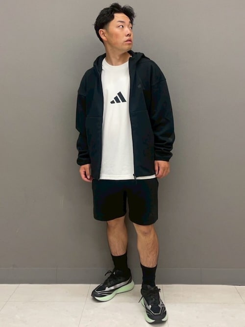 Z.N.E. フルジップ フード付きトラックジャケット / アディダス adidas