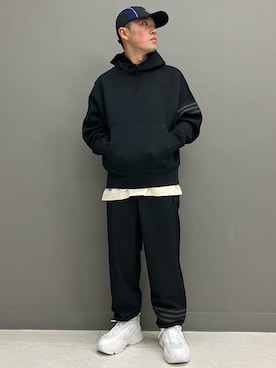 NTさんの「オズガイア / Ozgaia / 厚底スニーカー / アディダスオリジナルス adidas Originals」を使ったコーディネート