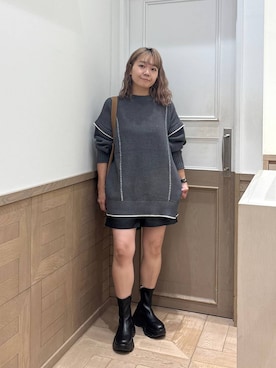「ショートパンツ」｜ざっきーさん（レディース・158cm・30代）の秋コーディネート