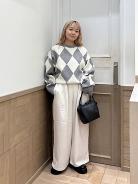 「アイテム（サンダル）」を使った、ざっきーさん（レディース・158cm・30代）の秋コーディネート