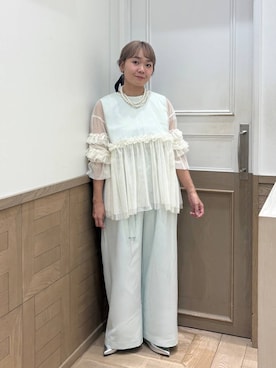 「アイテム（ワンピース/ドレス）」を使った、ざっきーさん（レディース・158cm・30代）の夏コーディネート