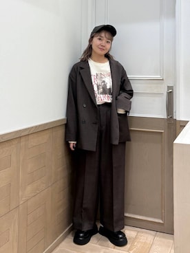 「カジュアル」｜ざっきーさん（レディース・158cm・30代）の秋コーディネート
