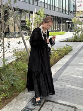 「アイテム（ボストンバッグ）」を使った、ざっきーさん（レディース・158cm・30代）の夏コーディネート