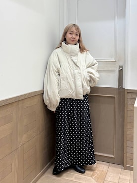 「アイテム（その他アウター）」を使った、ざっきーさん（レディース・158cm・30代）の秋コーディネート
