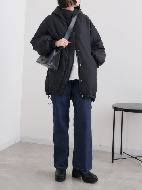 KATHARINE ROSS ショールミドルダウンコート KATHARINE ROSS ショールミドルダウンコート