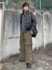 タグ付き アヴィレックス パラシュートパンツ ナイロン ミリタリー カーゴパンツ タグ付き アヴィレックス パラシュートパンツ ナイロン