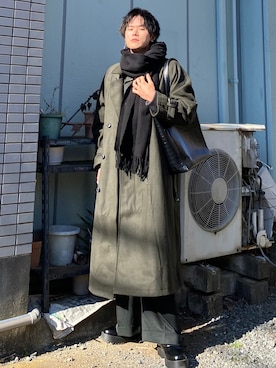 Ushioさん（メンズ・175cm）の冬コーディネート