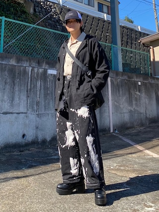 LAD MUSICIAN ラッドミュージシャン モッズコート 40 LAD MUSICIANのモッズコートを使った人気ファッション