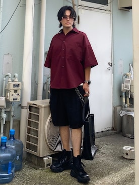 「CASPER JOHN（キャスパージョン）のアイテム」を使った、［ Ushio ］さん（メンズ・175cm）の春コーディネート