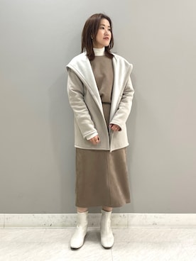 「軽量アウター」｜riiさん（レディース・151cm）の秋コーディネート