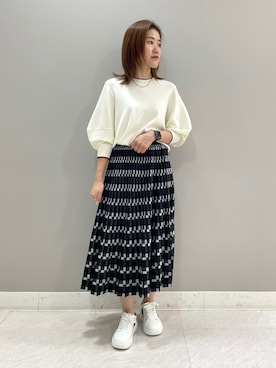「イエベ」｜「アイテム（その他）」を使った、riiさん（レディース・151cm）の秋コーディネート