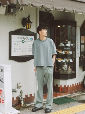 圭佑さん(メンズ・180cm)の春コーディネート