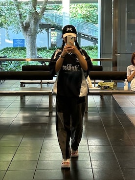 ピーチさん（レディース・151cm）の夏コーディネート