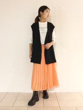 tsuttyiさん（レディース・156cm）の秋コーディネート