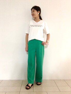 tsuttyiさん(レディース・156cm)の夏コーディネート