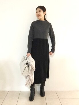 tsuttyiさん(レディース・156cm)の冬コーディネート