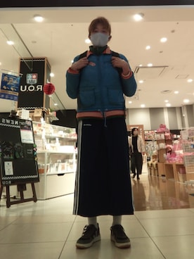 「アイテム（ソックス/靴下）」を使った、ほりいかなさん（レディース・164cm・30代）の冬コーディネート