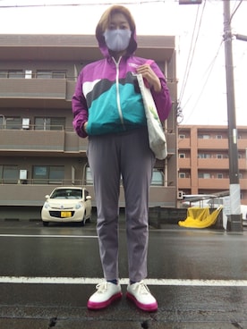 「アイテム（バッグ）」を使った、ほりいかなさん（レディース・164cm・30代）の冬コーディネート