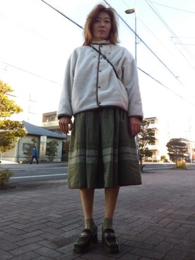 「WEGO（ウィゴー）のアイテム（ネックレス）」を使った、ほりいかなさん（レディース・164cm）の冬コーディネート