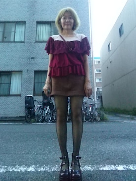 「アイテム（ブレスレット）」を使った、ほりいかなさん（レディース・164cm・30代）の夏コーディネート