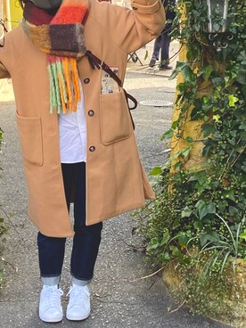 「Caravana by A.I.C（キャラバーナ　バイ　エーアイシー）のアイテム」を使った、kii621さん（レディース・158cm）の冬コーディネート