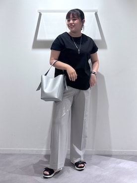 「GLOBAL WORK（グローバルワーク）のアソートヘアゴム/130519（ヘアゴム）」を使った、めいめいさん（レディース・160cm・20代）の夏コーディネート
