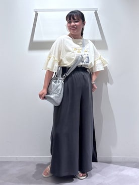 「アイテム（ハンドバッグ）」を使った、めいめいさん（レディース・160cm・20代）の夏コーディネート
