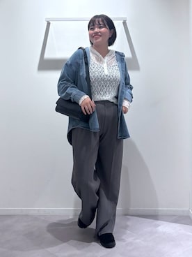 めいめいさん（レディース・160cm）の秋コーディネート