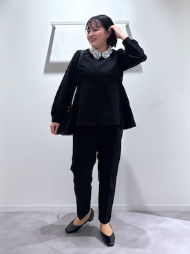 めいめいさん（レディース・160cm）の冬コーディネート